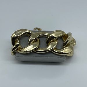 Goldstone Oversized Curblink Bracelet